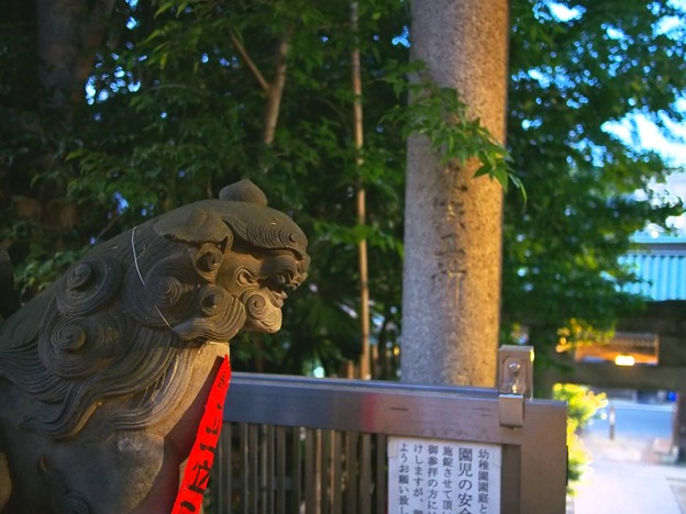 王子稲荷神社 狛犬