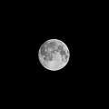 写真: 中秋の名月(2)　22：55