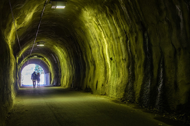 写真: 共栄トンネル
