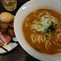 写真: 豚骨魚介味玉ラーメン＠麺処 ほん田 niji