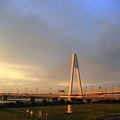 R0020593 - 夕暮の大師橋