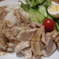 写真: 海南鶏飯（シンガポールチキンライス）