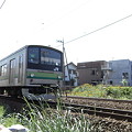 写真: ２０５系横浜線（成瀬沿線）