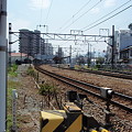 写真: 尾道駅踏切