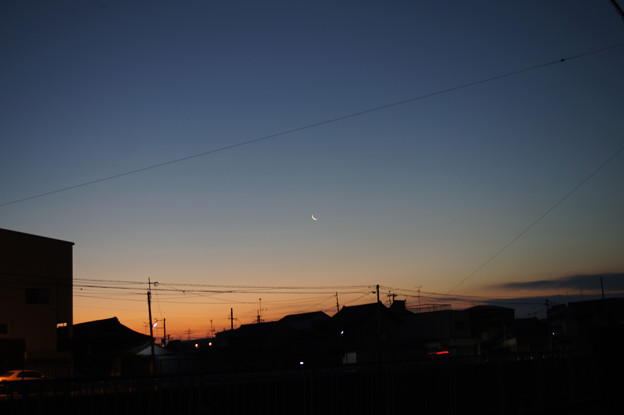 写真: 日の出前　２