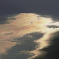 写真: 彩雲と黒雲　005