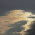 写真: 彩雲と黒雲　004