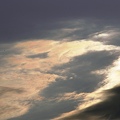 写真: 彩雲と黒雲　003