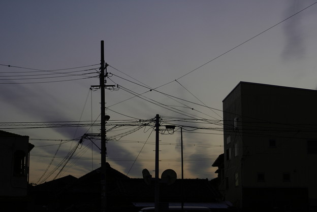 写真: 日の出前の空　その二