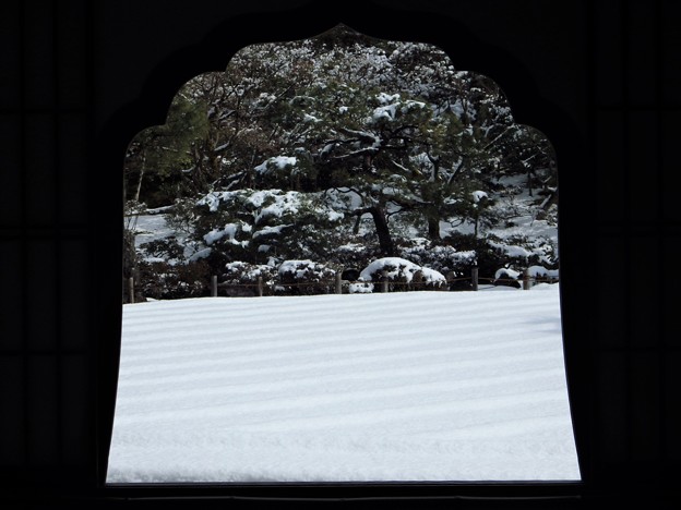 冬の慈照寺