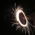 写真: 火の輪