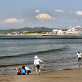 写真: 351-3春の茅ヶ崎海岸