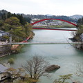 写真: 只見川に架かる橋