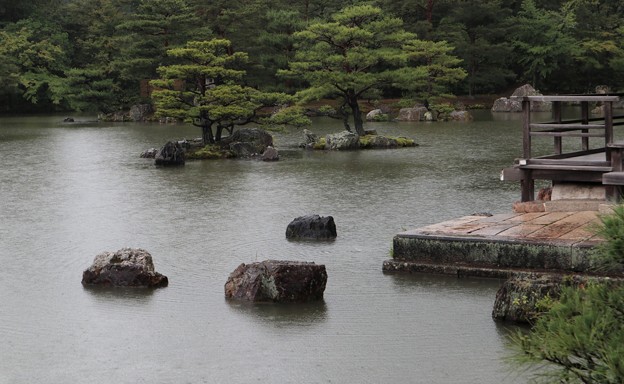 写真: 金閣寺・鏡湖池4