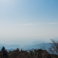 写真: 天山から霞む佐賀平野