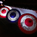 写真: 岡寺の傘灯り