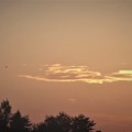 写真: 日の出前の雲！