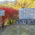 写真: 井川大仏の石碑