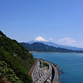 さった峠から見る富士山
