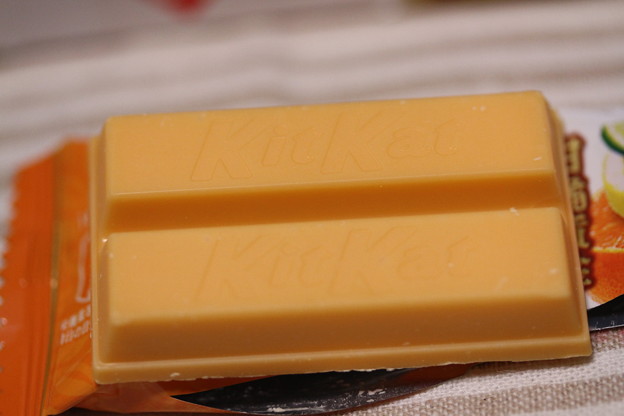 写真: Nestle KitKat 中国・四国限定 柑橘黄金ブレンド 2