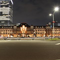写真: 都道404号線からの東京駅 夜景 4 5月1日