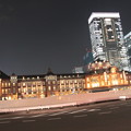 写真: 東京駅 夜景 1