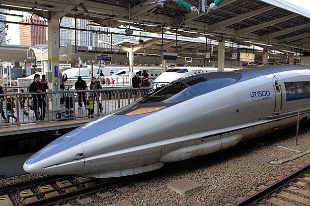 写真: ＪＲ西日本　５００系新幹線電車
