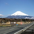 写真: 今朝の富士山
