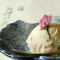 写真: 塩桜アイス