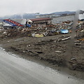 写真: 気仙沼の津波被害