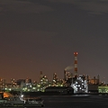 千鳥橋から見た工場夜景(川崎方面)