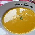 写真: にんじんのスープ　at　ビストロ グルマン