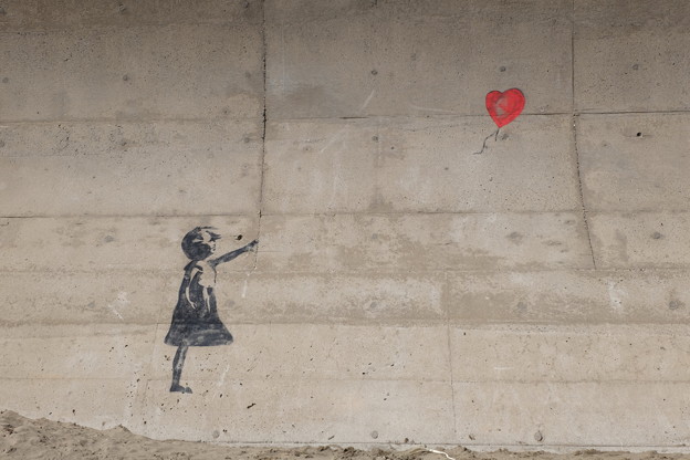 Banksy Girl with Balloon?