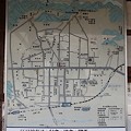 写真: 長野電鉄 屋代線 松代駅 案内図