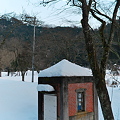 写真: 美歎ダム雪景色ポンプ