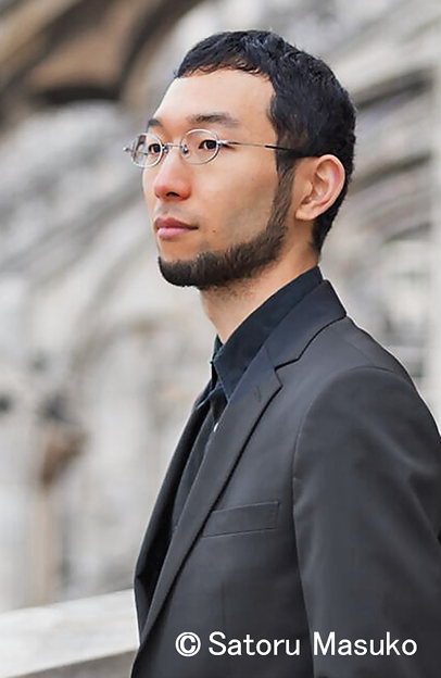 写真: 上羽剛史　うわはつよし　チェンバロ奏者　　Tsuyoshi Uwaha