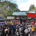2012年1月2日　浅間神社　神門前