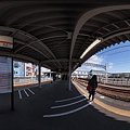 2012年1月29日　清水駅ホーム　360度パノラマ写真