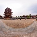 2012年6月4日　法隆寺　西院　360度パノラマ写真(2)