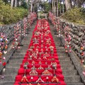 写真: 稲取・素盞嗚(スサノオ)神社雛段飾り(1)