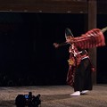 写真: 弓の舞（梅ヶ島新田神楽）　(3)　2016年10月1日　浅間神社　大神楽祭
