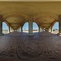 写真: 日の出埠頭 清水マリンパーク　イベント広場回廊　パノラマ写真　360°×180°