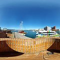 写真: 清水港日の出埠頭 清水マリンパーク　イベント広場パノラマ写真（２）　360°×180°