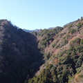 写真: 鐘ヶ嶽の山なみ