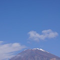 写真: 2合目からの富士