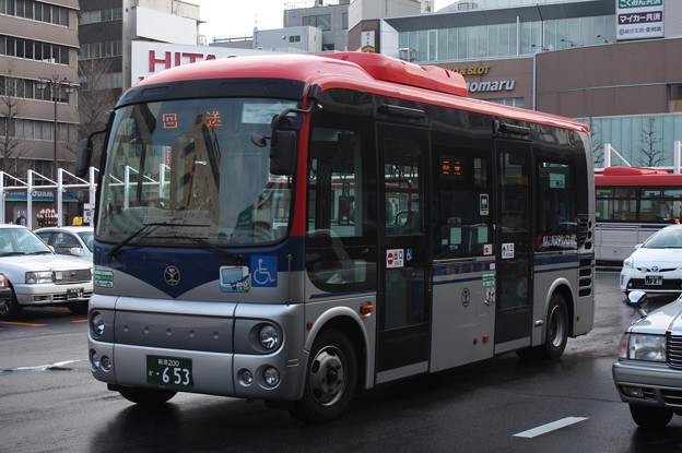写真: 新潟交通　日野・ポンチョ　653号車