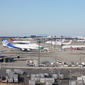 成田空港の旅客機