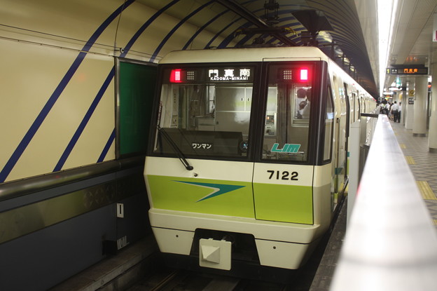 写真: 大阪市営地下鉄長堀鶴見緑地線70系7122F