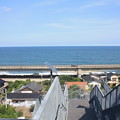 写真: 日立駅海岸口から見た海　05