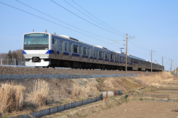 写真: 常磐線　E531系K416編成　428M　普通上野行
